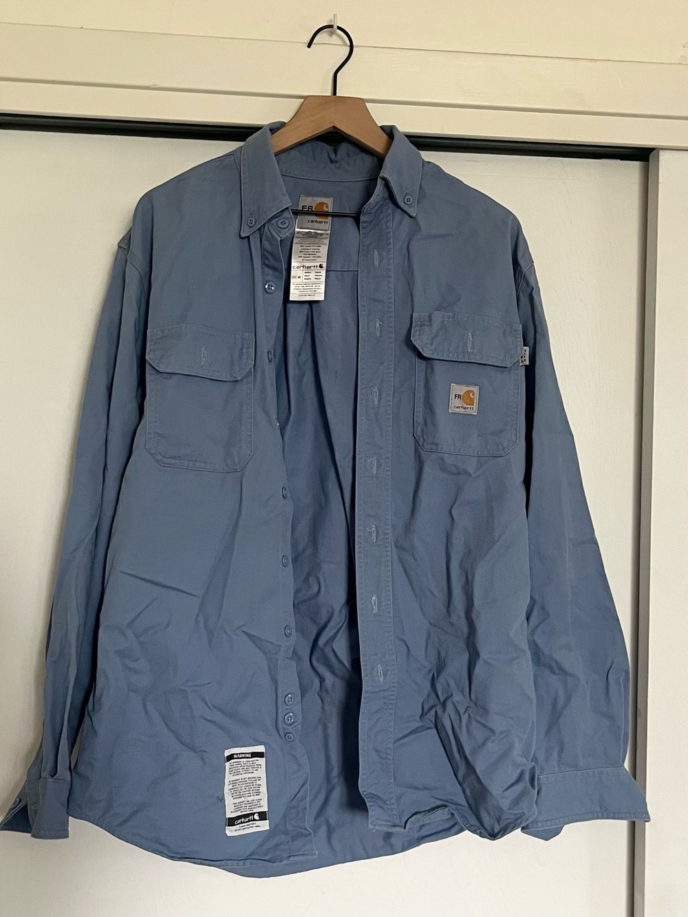 Carhartt Men's Blue FR Shirt